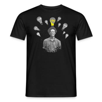 Geek Idea - T-shirt homme - noir - Devant - AI Model Male 178 light (178cm)