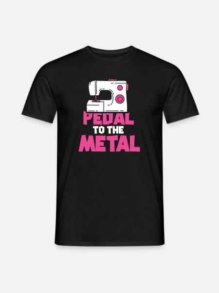 COUTURE: Pédale au Métal - T-shirt homme - noir