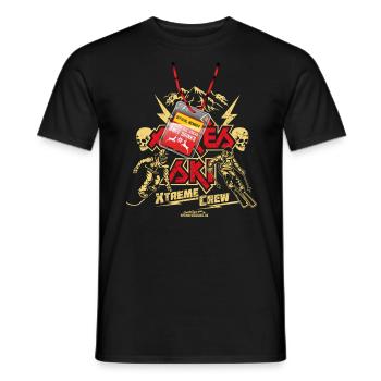 Apres Ski Party Xtreme Crew - Männer T-Shirt - Schwarz - Vorne - AI Model Male 178 light (178cm)