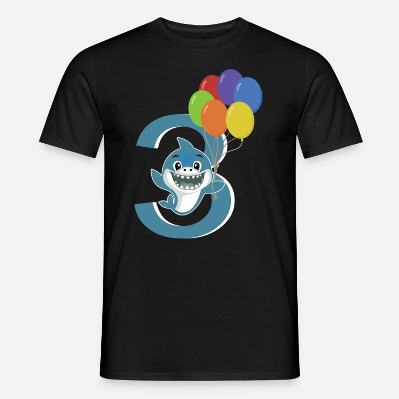 Three years | 3rd birthday | I am already 3 - Men’s T-shirt - black