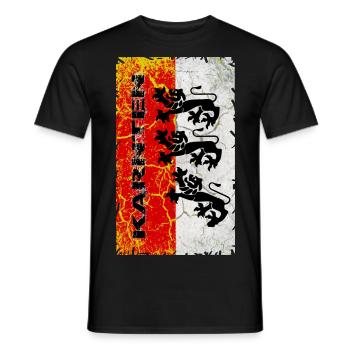 Carinthia - Men's T-Shirt - black - Front - AI Model Male 178 light (178cm)