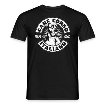 Cane Corso - Männer T-Shirt - Schwarz - Vorne - AI Model Male 178 light (178cm)