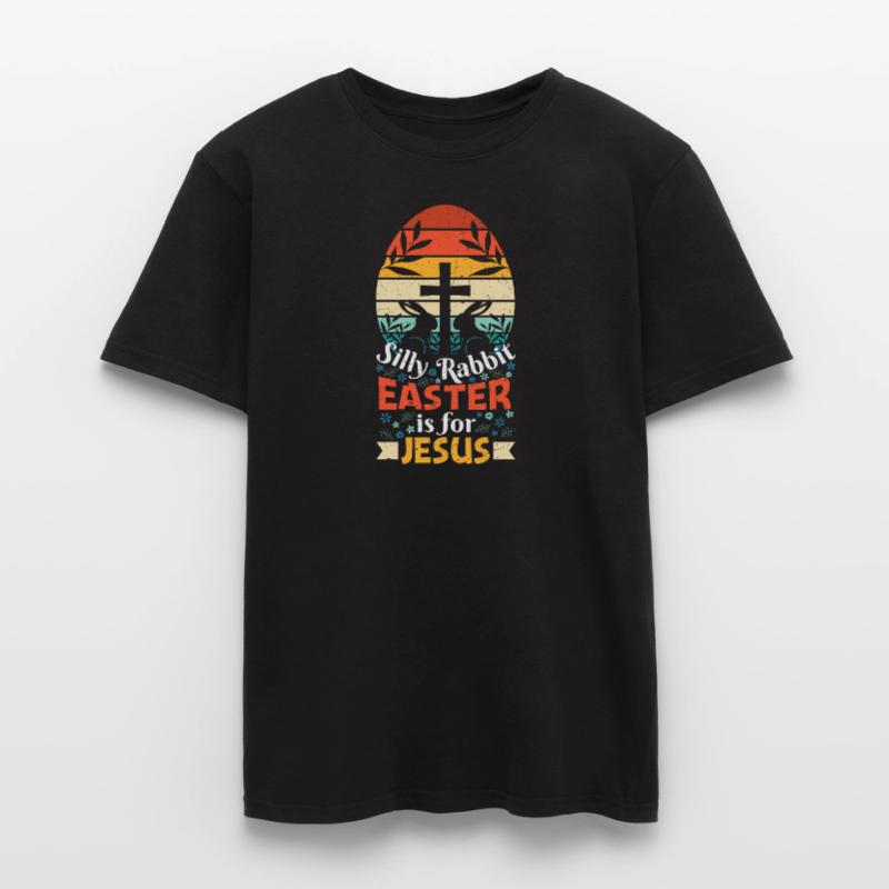Rabbit Easter is for Jesus Easter Gift Men’s T-shirt