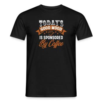 Quote about reading books for girls - Men's T-Shirt - black - Front - AI Model Male 178 light (178cm)