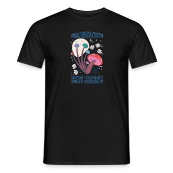 Mir reichts Champignons Ranger Pilzsucher - Männer T-Shirt - Schwarz - Vorne - AI Model Male 178 light (178cm)
