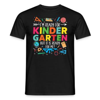 Schöner Tag Für Hot Dog Street Food Fast Food - Männer T-Shirt - Schwarz - Vorne - AI Model Male 178 light (178cm)