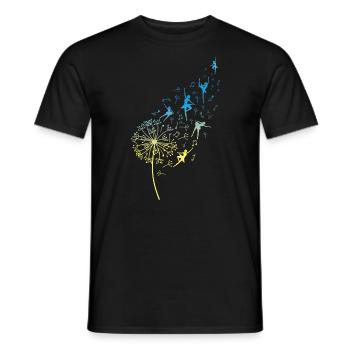 Here for the Beer Feed Festival Bavaria for the breasts - Men's T-Shirt - black - Front - AI Model Male 178 light (178cm)