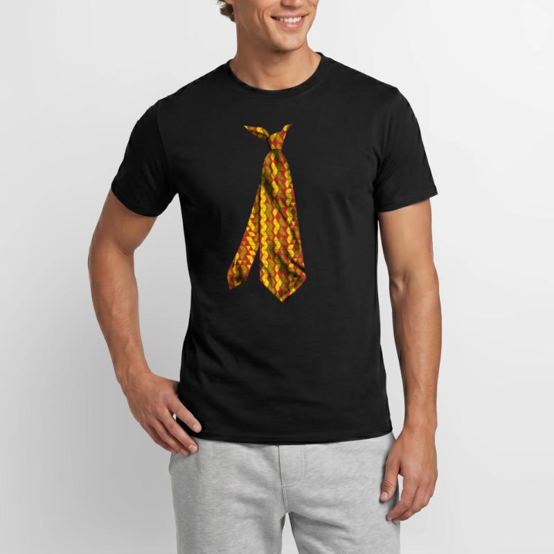 cravate cravate corbata Krawatte stropdas solmio T-shirt homme