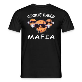 Сookie Baker Mafia Cook Chef Christmas Magic - T-shirt homme - noir - Devant - AI Model Male 178 light (178cm)