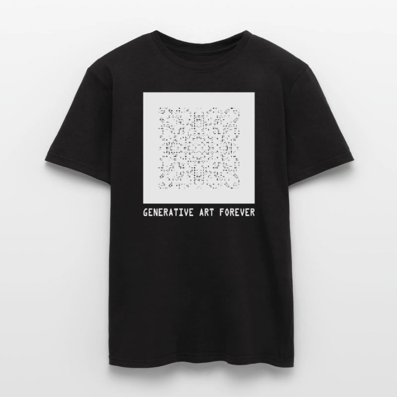 Programmes d’art génératif code d’image pour toujours T-shirt homme