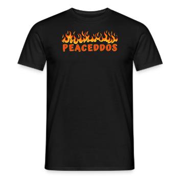 Pois russe jurons Échec Humour - T-shirt homme - noir - Devant - AI Model Male 178 light (178cm)
