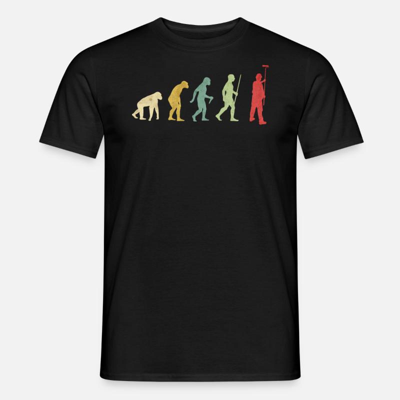 Malerentwicklung - Männer T-Shirt - Schwarz
