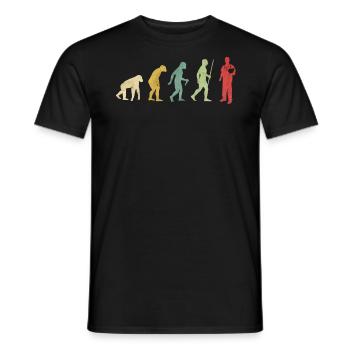 Evolución del doctor - T-shirt homme - noir - Devant - AI Model Male 178 light (178cm)
