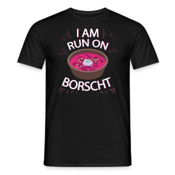 Liebes Regenbogen-Einhorn-Rosa-Stern - Männer T-Shirt - Schwarz - Vorne - AI Model Male 178 light (178cm)