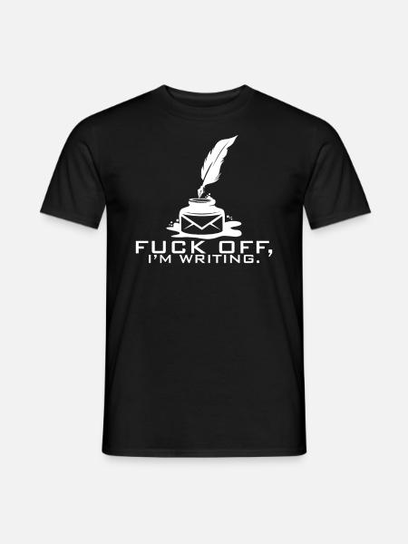 Writing Novelty for Writers - Men's T-Shirt - black