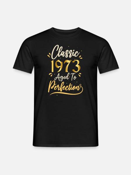 Verjaardag 1973 cadeau 1973 Classic 1973 - Heren T-shirt - zwart