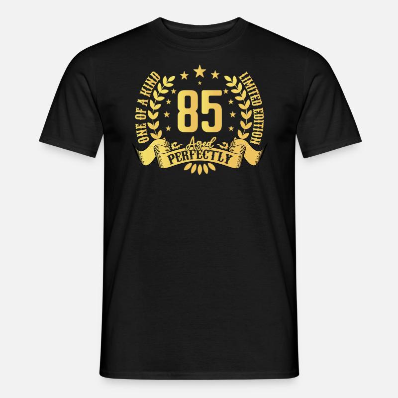 85 års fødselsdagsgave 85 år - Mænd T-shirt - sort