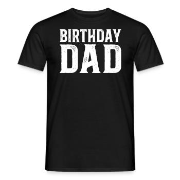 Geburtstag Vaterfeier Geburtstag Papa - Männer T-Shirt - Schwarz - Vorne - AI Model Male 178 light (178cm)