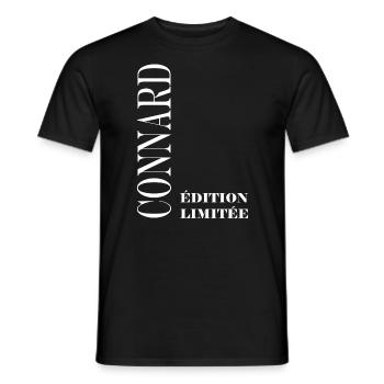 Edition limitée connard - T-shirt homme - noir - Devant - AI Model Male 178 light (178cm)