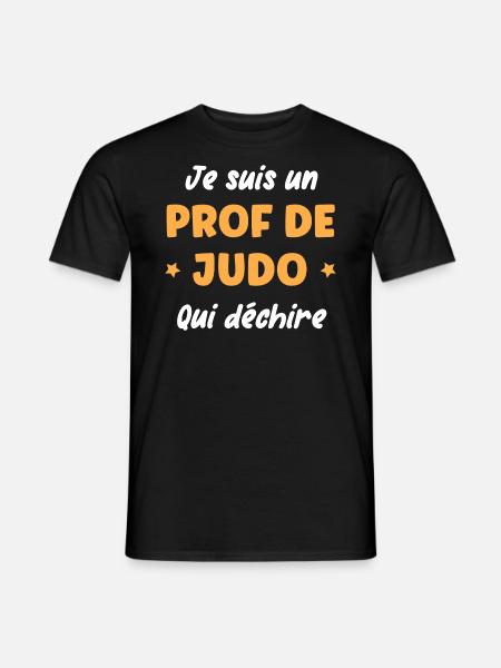 Prof de judo - T-shirt homme - noir