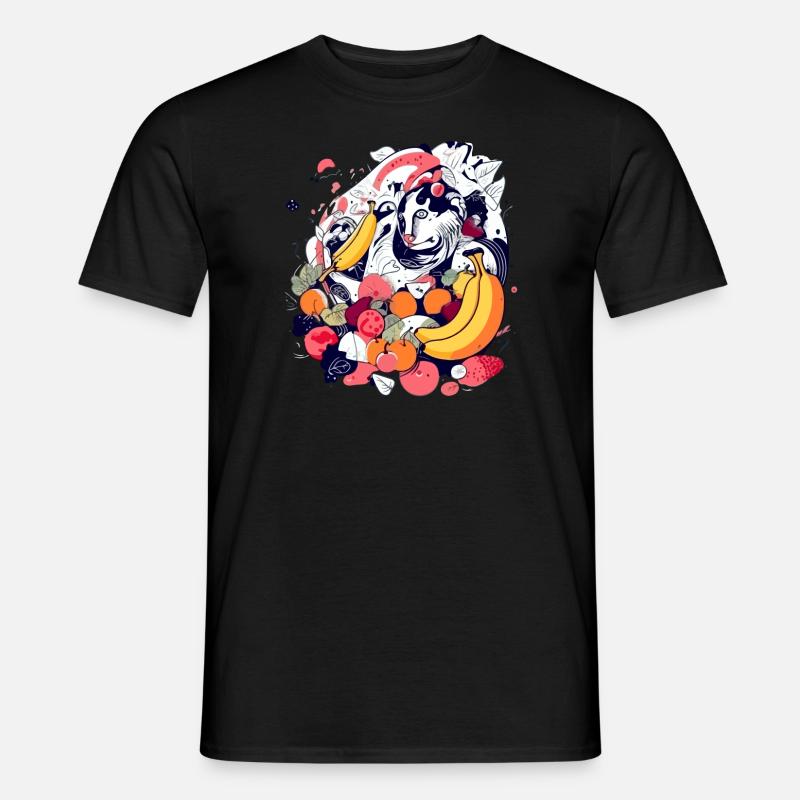 Felix in the fruit - Men’s T-shirt - black