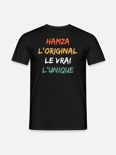Hamza - T-shirt homme - noir