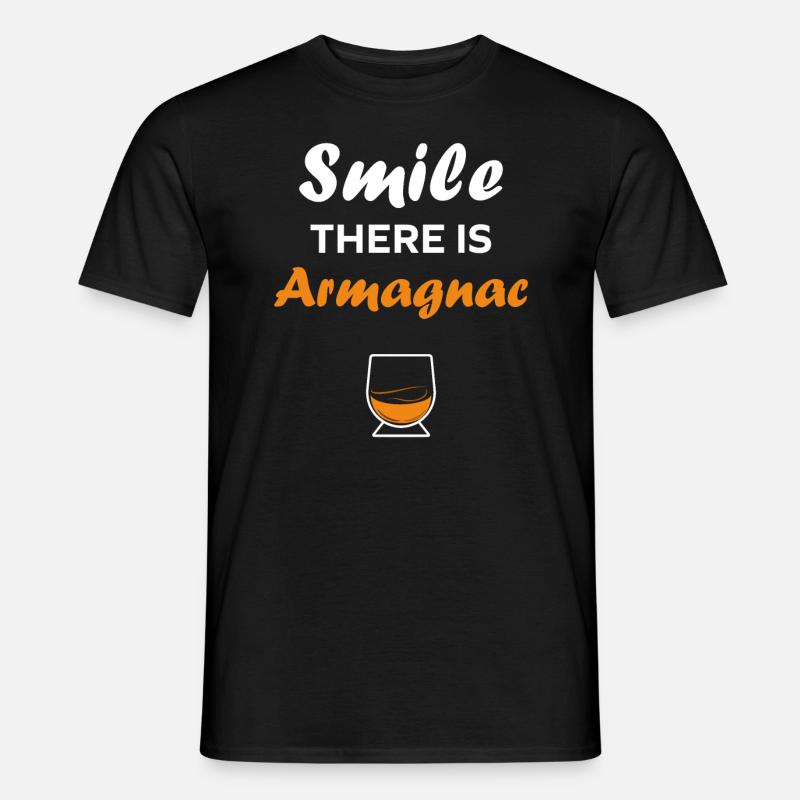 Armagnac - Männer T-Shirt - Schwarz