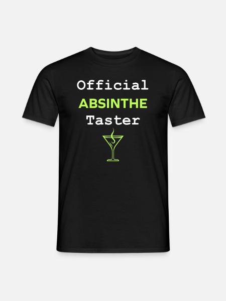 Official absinthe taster - Men's T-Shirt - black