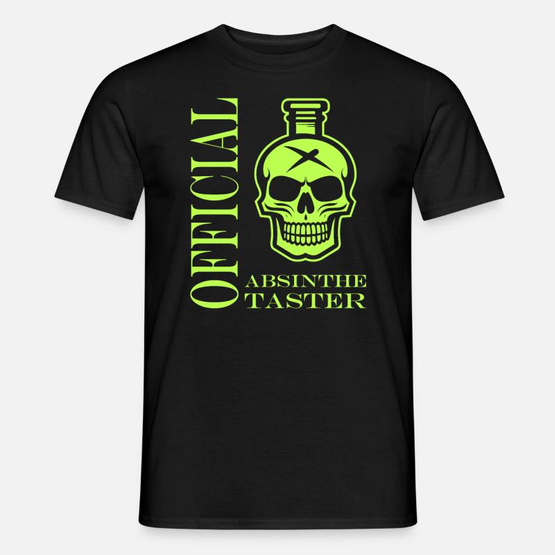 Official taster absinthe - T-shirt homme - noir