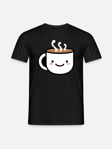 Humor Small Hot Chocolate - Men's T-Shirt - black