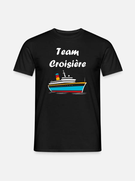 Team Croisière - T-shirt homme - noir