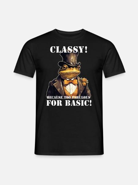 Frog Steampunk - Men's T-Shirt - black