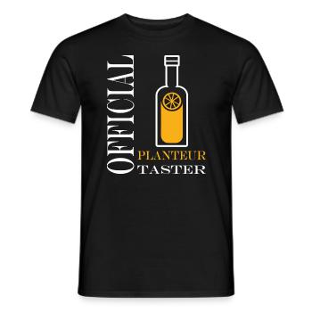 Humour punch planteur - T-shirt homme - noir - Devant - AI Model Male 178 light (178cm)