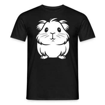 Humour cochon d'ine - T-shirt homme - noir - Devant - AI Model Male 178 light (178cm)