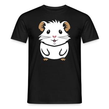 Humour cochon d'ine - T-shirt homme - noir - Devant - AI Model Male 178 light (178cm)