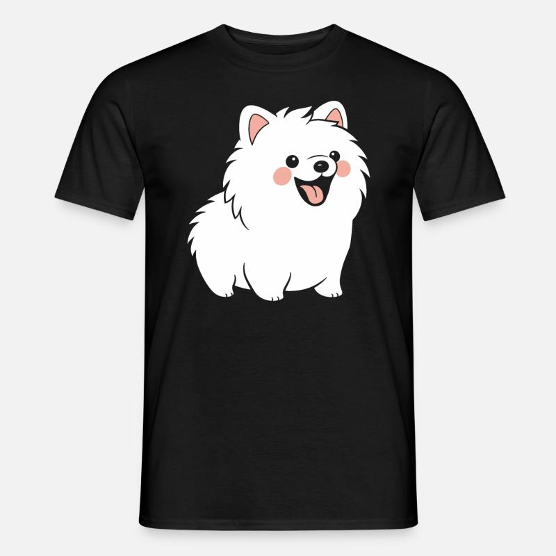 Spitz - Männer T-Shirt - Schwarz