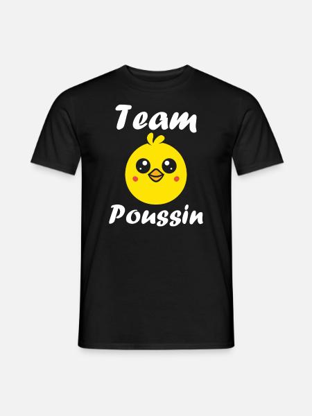 Humour petit poussin - T-shirt homme - noir