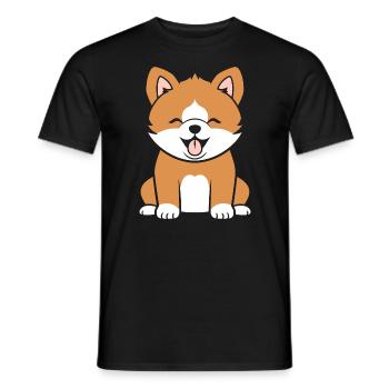 Shikoku - Men's T-Shirt - black - Front - AI Model Male 178 light (178cm)