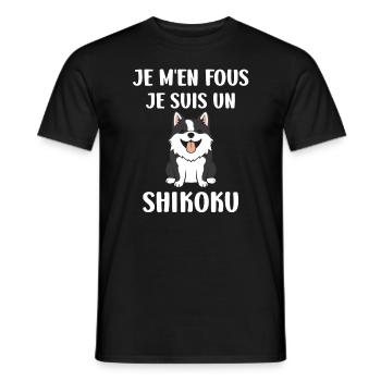 Shikoku - Men's T-Shirt - black - Front - AI Model Male 178 light (178cm)