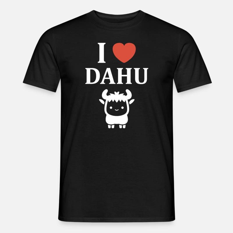 Dahu - Männer T-Shirt - Schwarz