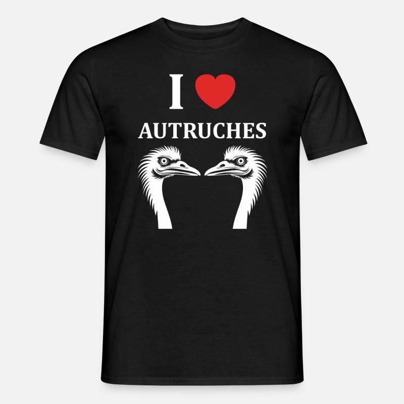 Strauß Zitat - Männer T-Shirt - Schwarz