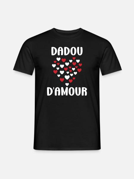 Dadou - T-shirt homme - noir