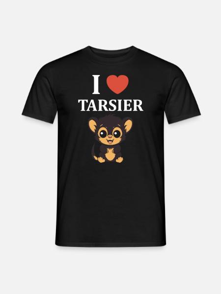 Humour tarsier - T-shirt homme - noir