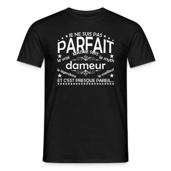 Groomer der einzige Groomer der echte Groomer - Männer T-Shirt - Schwarz - Vorne - AI Model Male 178 light (178cm)