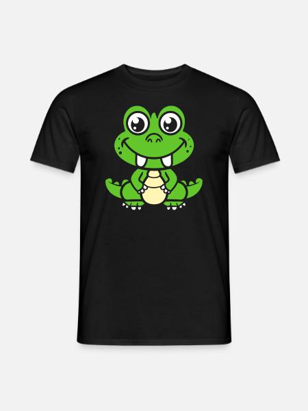 Crocodile - T-shirt homme - noir
