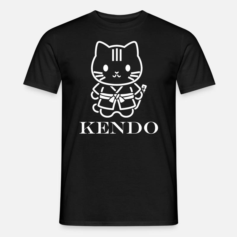 KENDO - Männer T-Shirt - Schwarz