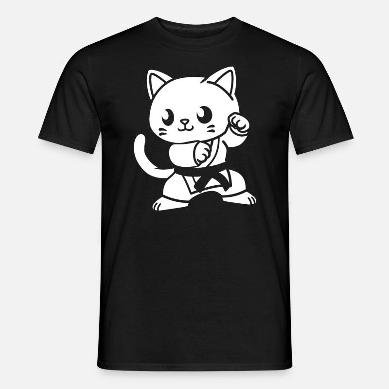 Karate - Männer T-Shirt - Schwarz