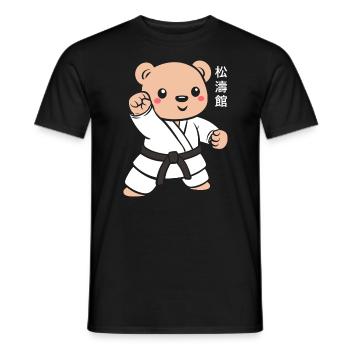 Karate - Männer T-Shirt - Schwarz - Vorne - AI Model Male 178 light (178cm)