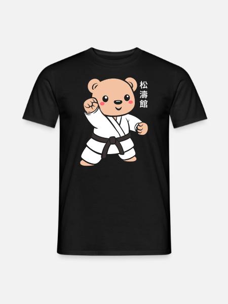 karate - T-shirt homme - noir