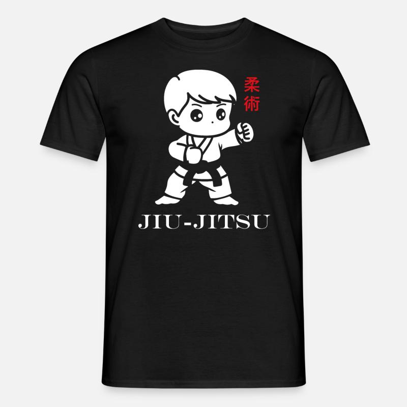 Jiu Jitsu - Männer T-Shirt - Schwarz